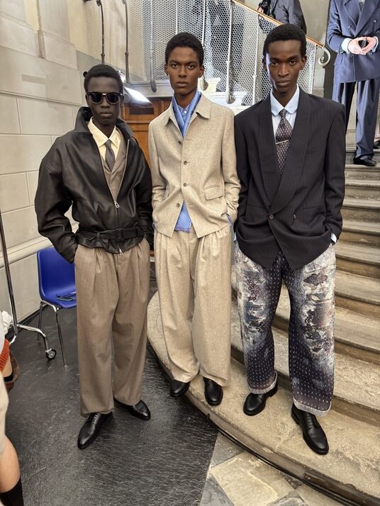 Soshiotsuki's AW26 show did sprezzatura the Japanese way